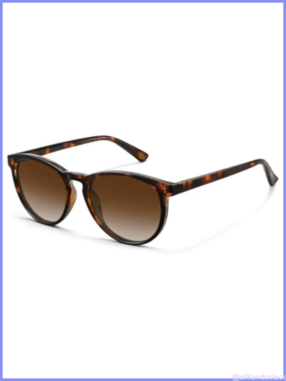 Round Polarized Sunglasses Retro Vintage Full Frame UV400 Unisex Adult